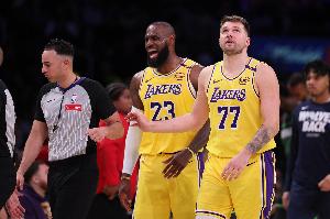 世俱杯下注-巴克利：詹姆斯已处于职业生涯末期 湖人未来是东契奇的球队